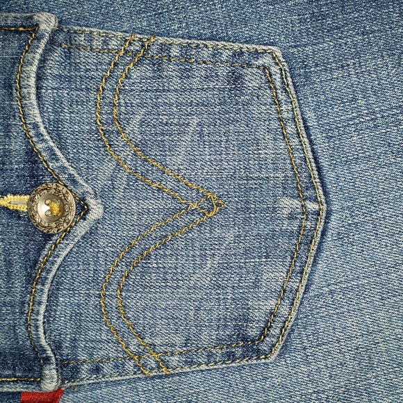 Levi's Vintage 526 Blue Bootcut Jeans - Picture 6 of 11